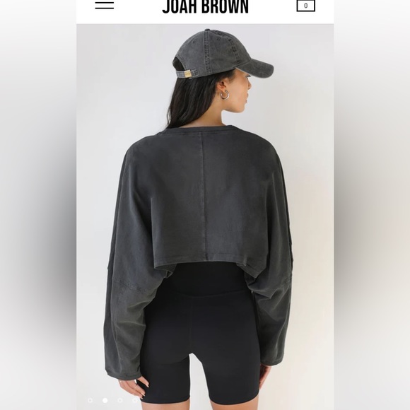 Slouchy crop long sleeve - Picture 4 of 6